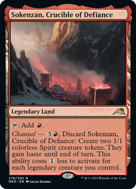 Sokenzan, Crucible of Defiance - Kamigawa: Neon Dynasty - R - 276