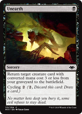 Unearth - Modern Horizons - C - 113