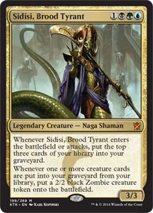 Sidisi, Brood Tyrant - Khans of Tarkir - M - 199