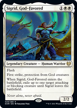Sigrid, God-Favored - Kaldheim - R - 29