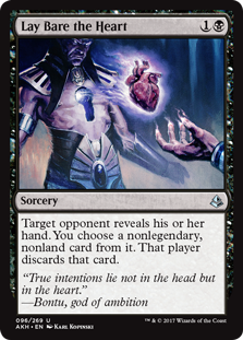 Lay Bare the Heart - Amonkhet - U - 96