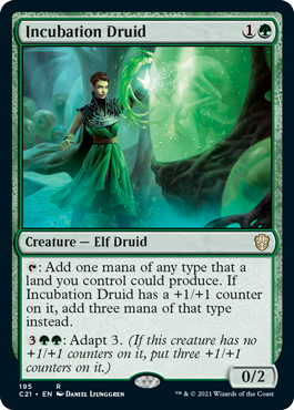 Incubation Druid - Commander 2021 - R - 195