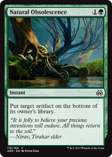 Natural Obsolescence - Aether Revolt - C - 118