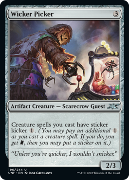 Wicker Picker - Unfinity - U - 196