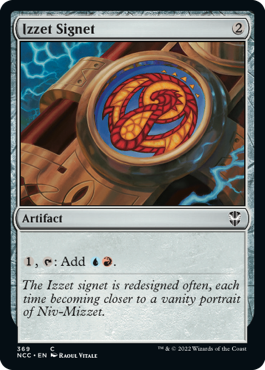 Izzet Signet - Commander: Streets of New Capenna - C - 369