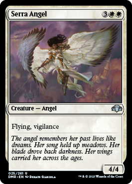 Serra Angel - Dominaria Remastered - U - 25