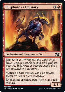 Purphoros's Emissary - Double Masters 2022 - C - 121