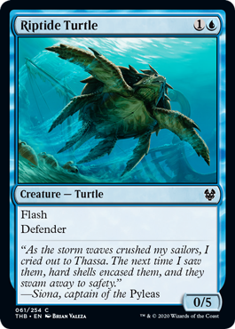 Riptide Turtle - Theros Beyond Death - C - 61
