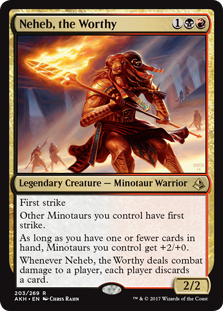 Neheb, the Worthy - Amonkhet - R - 203
