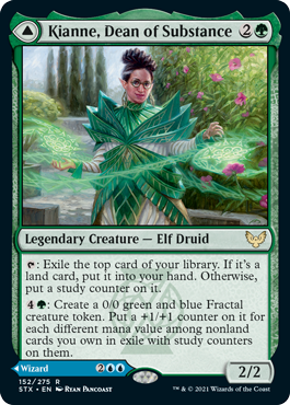Kianne, Dean of Substance - Strixhaven: School of Mages - R - 152
