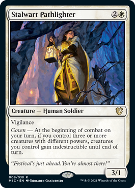 Stalwart Pathlighter - Commander: Innistrad: Midnight Hunt - R - 9