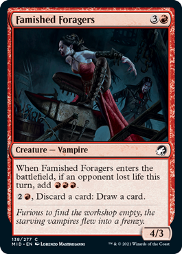 Famished Foragers - Innistrad: Midnight Hunt - C - 138