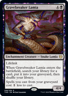 Gravebreaker Lamia - Theros Beyond Death - R - 98