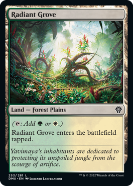 Radiant Grove - Dominaria United - L - 253