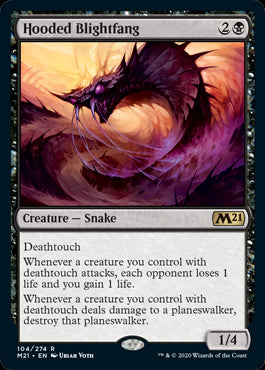 Hooded Blightfang - Core Set 2021 - R - 104