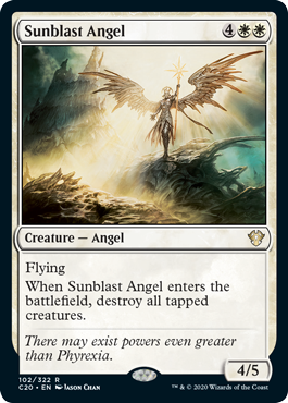 Sunblast Angel - Commander 2020 - R - 102