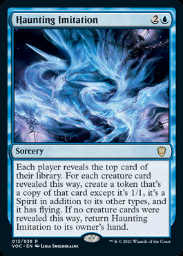 Haunting Imitation - Commander: Innistrad: Crimson Vow - R - 13