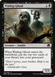 Wailing Ghoul - Eldritch Moon - C - 112