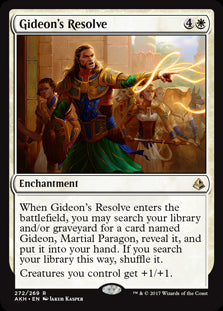 Gideon's Resolve - Amonkhet - R - 272
