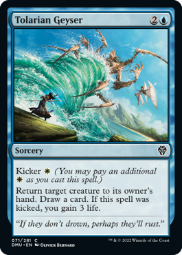Tolarian Geyser - Dominaria United - C - 71