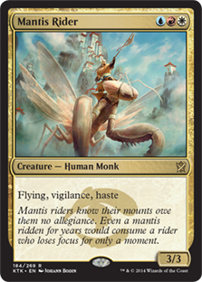 Mantis Rider - Khans of Tarkir - R - 184