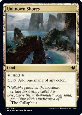Unknown Shores - Theros Beyond Death - C - 249