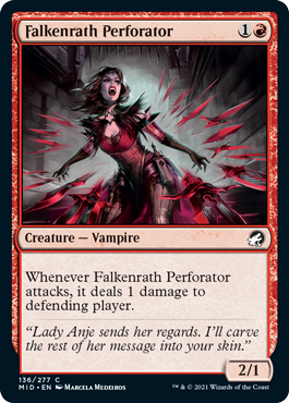 Falkenrath Perforator - Innistrad: Midnight Hunt - C - 136