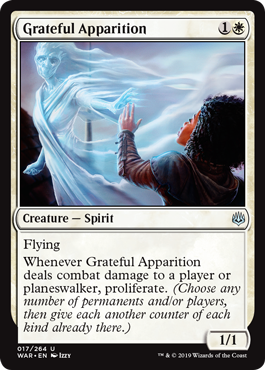 Grateful Apparition - War of the Spark - U - 17
