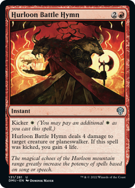Hurloon Battle Hymn - Dominaria United - U - 131
