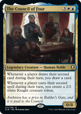 The Council of Four - Commander Legends: Battle for Baldur's Gate - R - 271