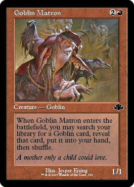 Goblin Matron (Retro Frame) - Dominaria Remastered - C - 323