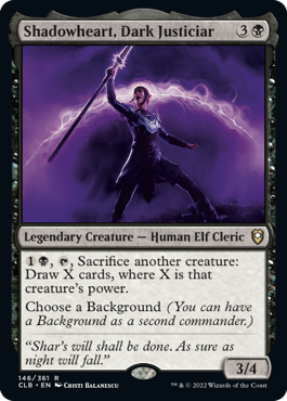 Shadowheart, Dark Justiciar - Commander Legends: Battle for Baldur's Gate - R - 146