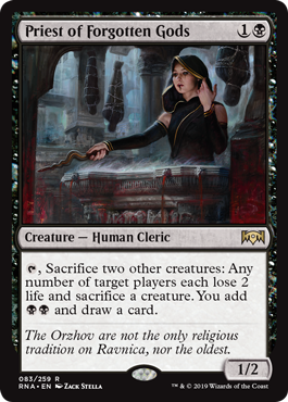 Priest of Forgotten Gods - Ravnica Allegiance - R - 83
