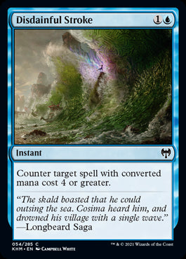 Disdainful Stroke - Kaldheim - C - 54