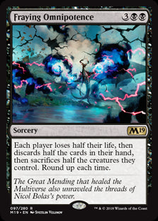 Fraying Omnipotence - Core Set 2019 - R - 97