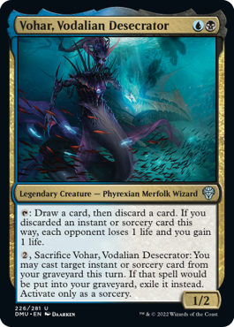 Vohar, Vodalian Desecrator - Dominaria United - U - 226