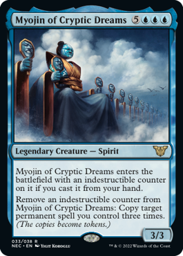 Myojin of Cryptic Dreams - Commander: Kamigawa: Neon Dynasty - R - 33