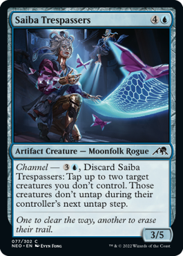 Saiba Trespassers - Kamigawa: Neon Dynasty - C - 77