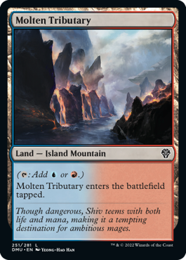 Molten Tributary - Dominaria United - L - 251