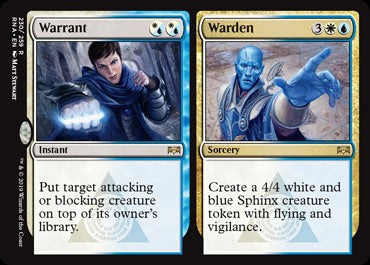 Warrant // Warden - Ravnica Allegiance - R - 230