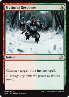 Guttural Response - Duel Decks: Mind vs. Might - U - 56