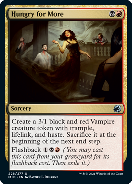 Hungry for More - Innistrad: Midnight Hunt - U - 228