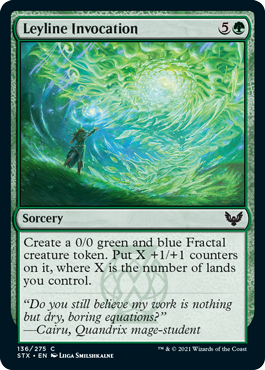 Leyline Invocation - Strixhaven: School of Mages - C - 136