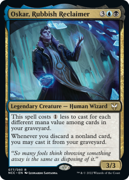 Oskar, Rubbish Reclaimer - Commander: Streets of New Capenna - R - 77