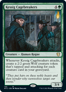 Kessig Cagebreakers - Commander: Innistrad: Midnight Hunt - R - 142