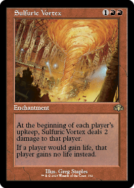 Sulfuric Vortex (Retro Frame) - Dominaria Remastered - R - 332
