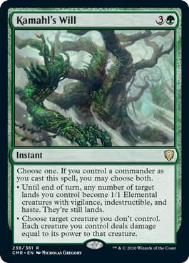 Kamahl's Will - Commander Legends - R - 238