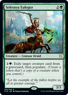 Selesnya Eulogist - Commander 2019 - R - 35