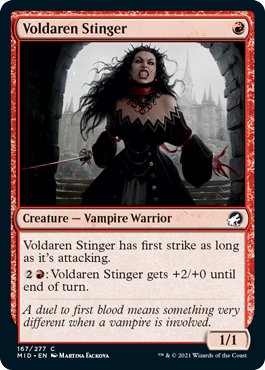 Voldaren Stinger - Innistrad: Midnight Hunt - C - 167