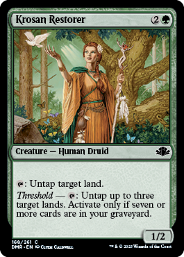 Krosan Restorer - Dominaria Remastered - C - 168